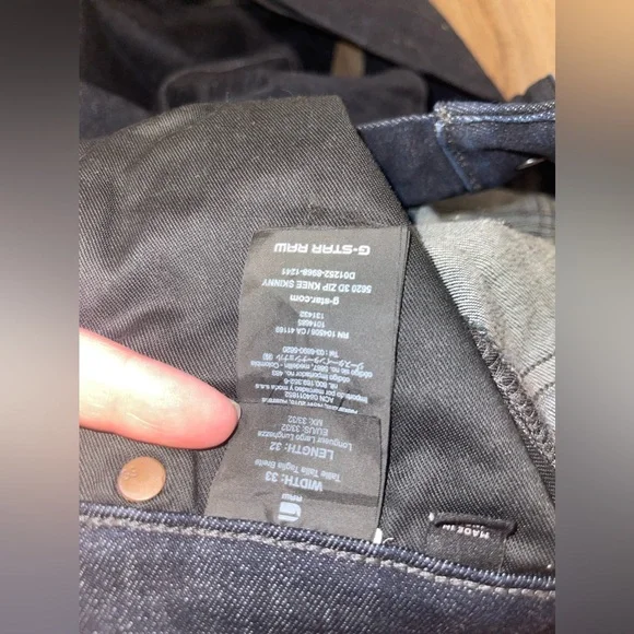 Men’s Raw G-Star Skinny Jeans - Picture 5 of 5